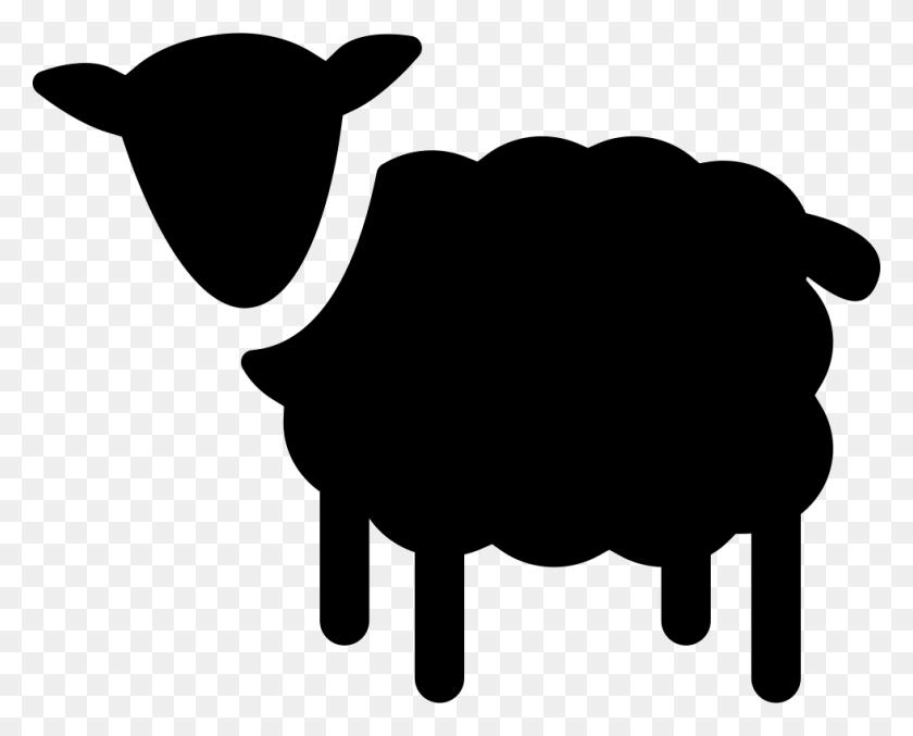 980x776 Sheep Silhouette Png Icon Free Download - Sheep PNG