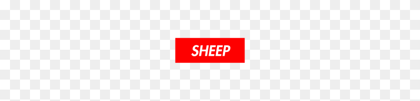 190x143 Sheep Supreme Logo Parody - Supreme Logo PNG