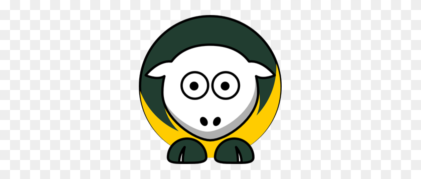 285x298 Овцы Тонированные Зеленая Бухта Цвета Команды Пэкерз Png, Клипарт - Логотип Упаковщиков Png