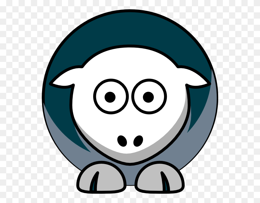 570x596 Овцы Тонированные Цвета Команды Филадельфия Иглз Png, Клипарт - Логотип Филадельфия Иглз Png