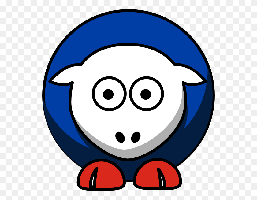 564x594 Sheep Toronto Blue Jays Colors Clip Art - Blue Jay Clipart