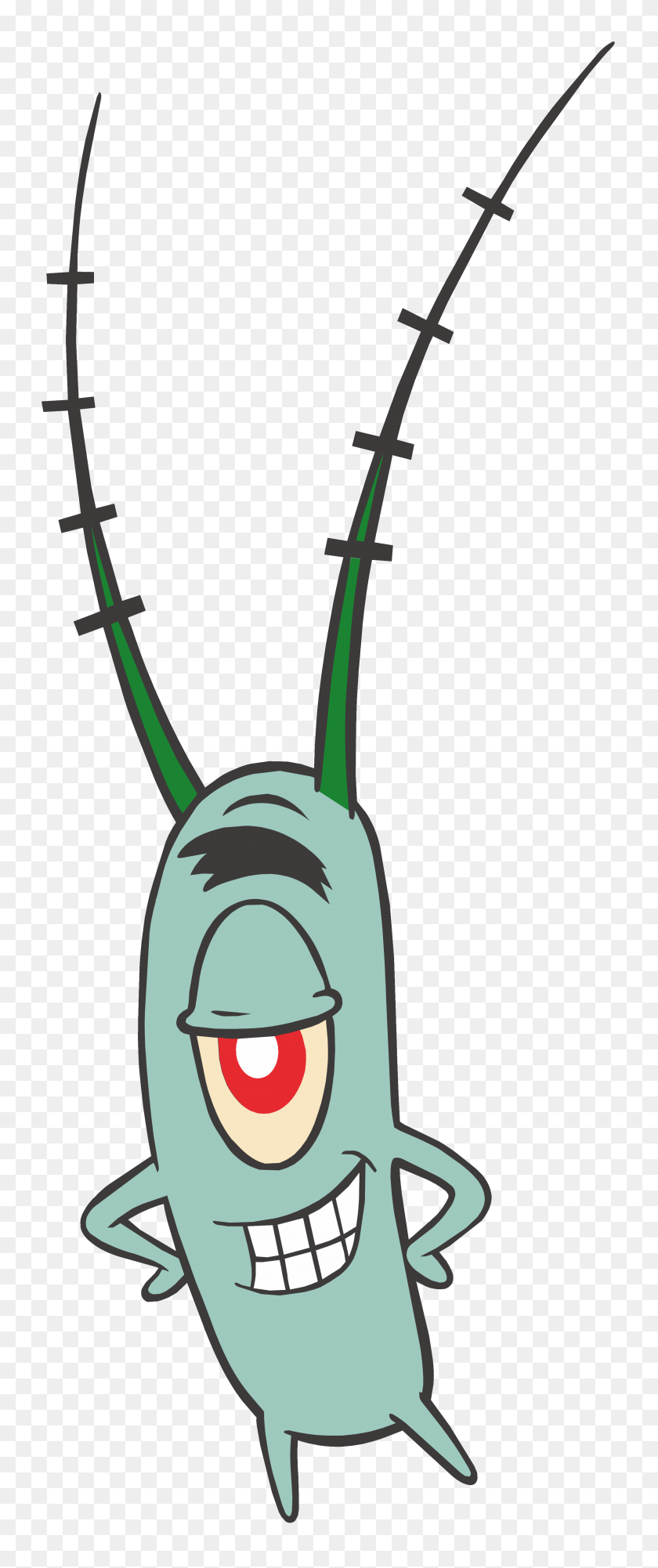 2496x6215 Sheldon Plankton Bob Esponja Png Clipart Gallery - Plancton Png