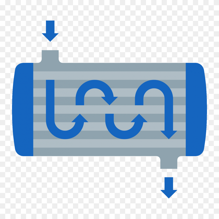 1600x1600 Shell And Tube Heat Exchanger Icon - Shell Logo PNG