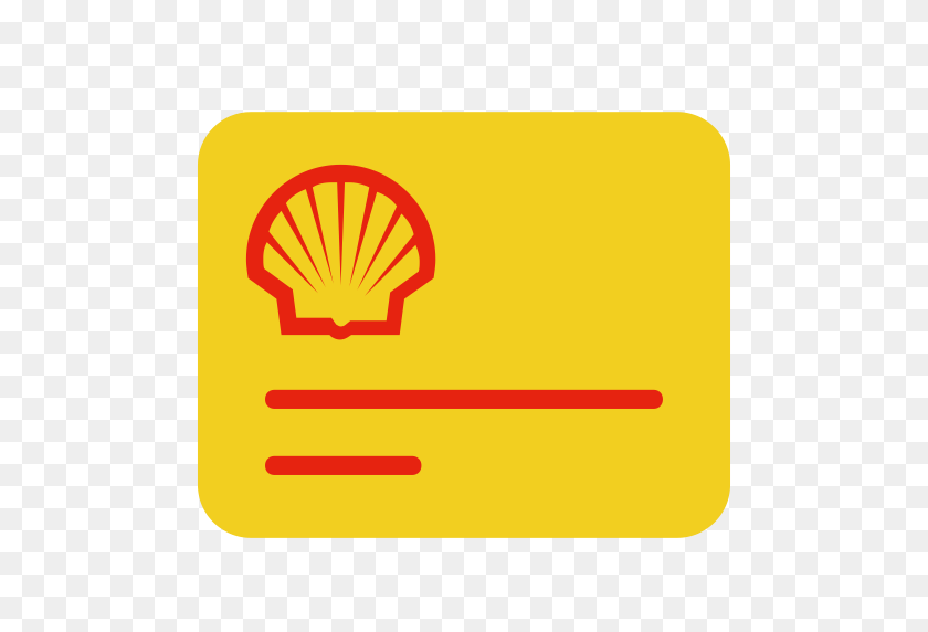 512x512 Tarjeta Shell, Multicolor, Icono Lineal Con Formato Png Y Vector - Shell Png