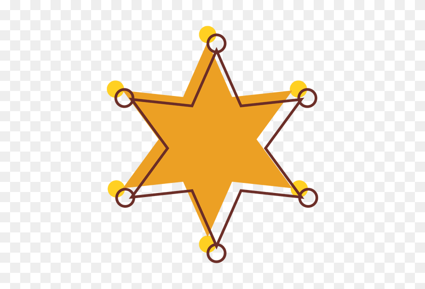 512x512 Sheriff Png Transparent Images - Sheriff Star Clipart