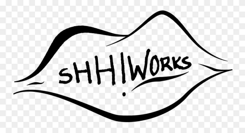 1000x511 Shh Works - Shh PNG