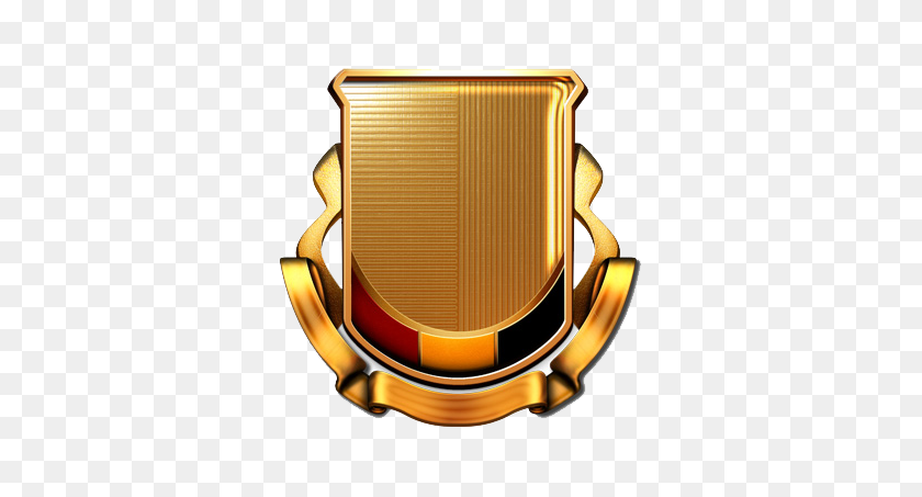 400x393 Shield - Gold Shield PNG