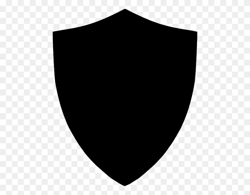 486x594 Shield Clipart Black And White - Crusader Shield Clipart