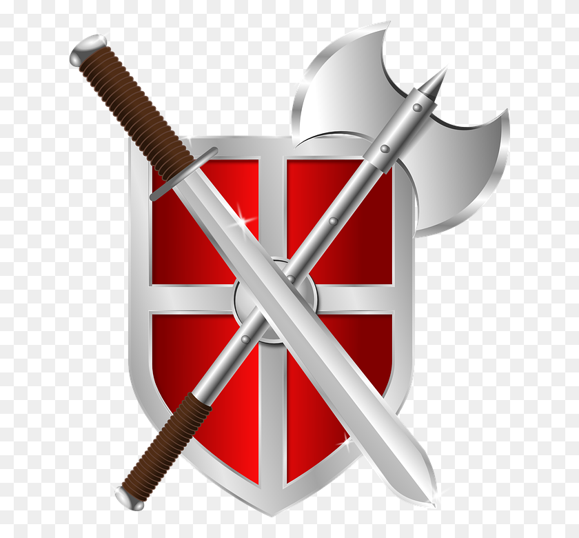 641x720 Shield Images Group With Items - Crusader Shield Clipart