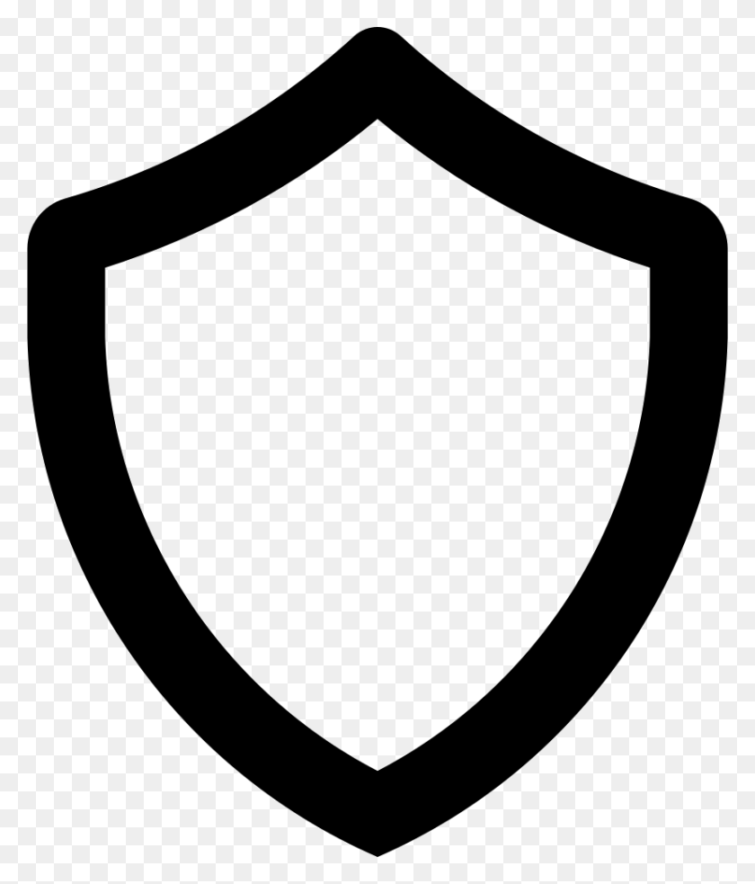 828x980 Shield Outline Png Icon Free Download - Shield Outline PNG