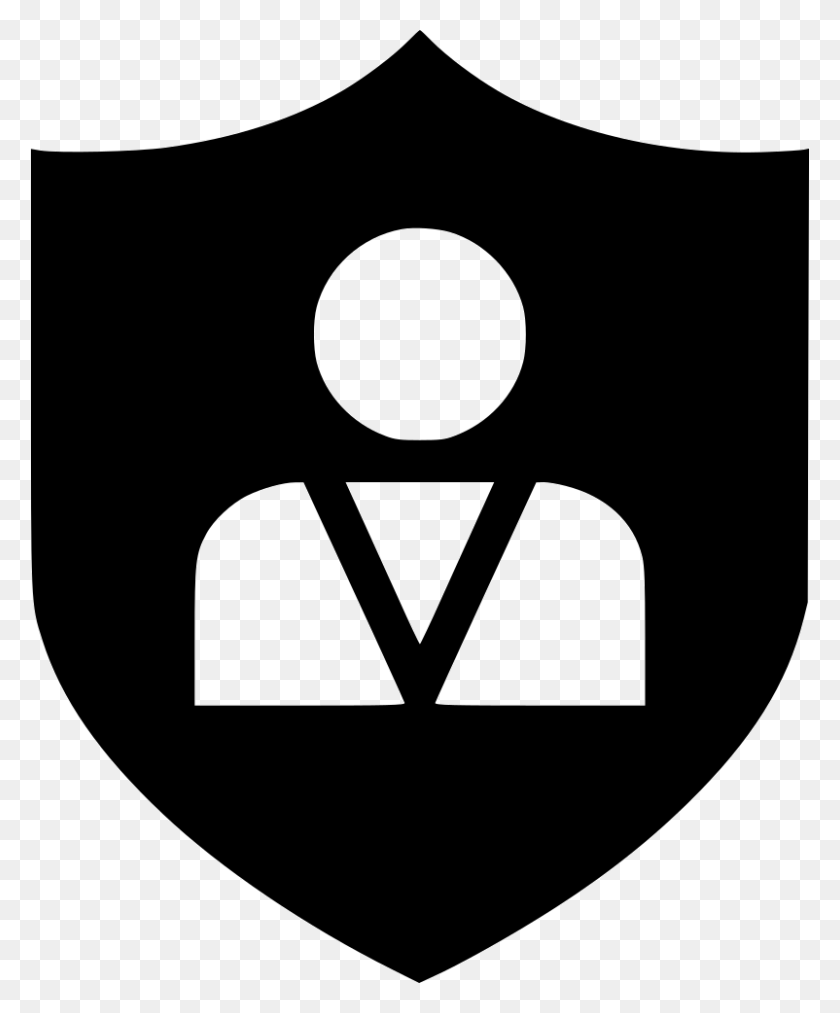 802x980 Shield Person User Shopping Png Icon Free Download - Person PNG Icon