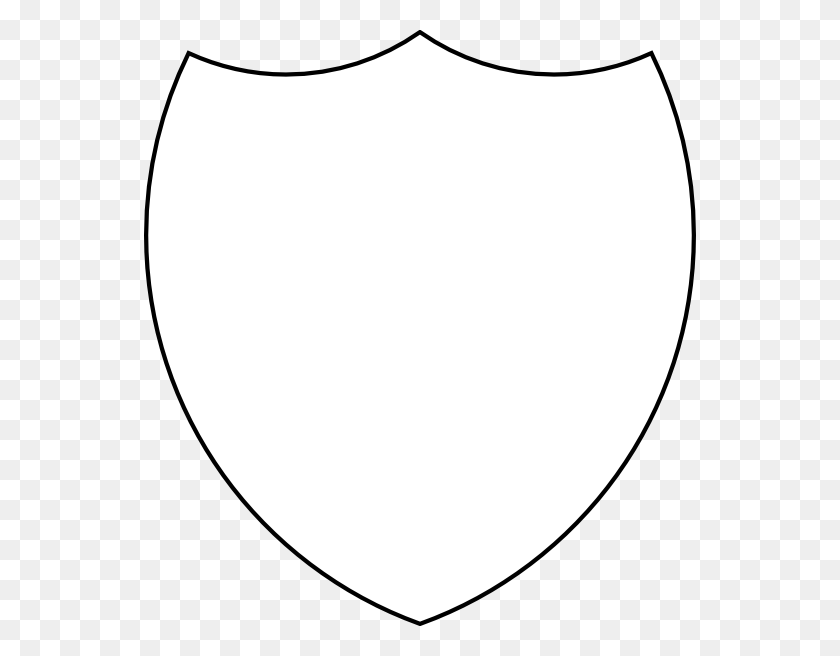 552x596 Shield Template Shield Outline Clip Art - Writing Lines Clipart