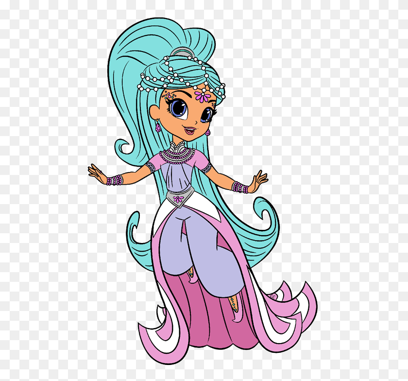 481x724 Shimmer And Shine Clipart Cartoon Clip Art - Castle Clipart PNG