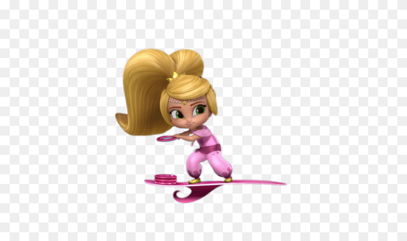 1440x810 Shimmer And Shine Leah On Flying Board Transparent Png - Shimmer And Shine PNG
