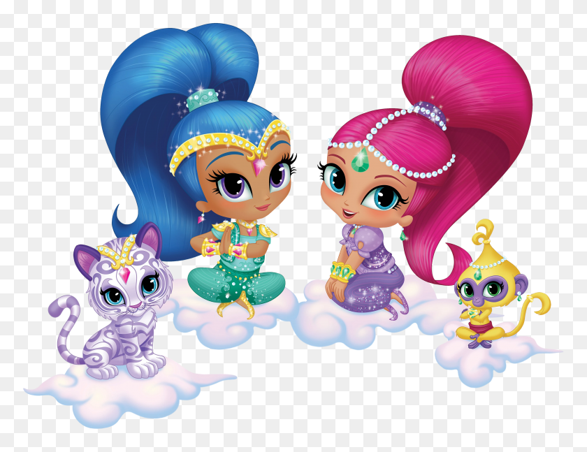 3500x2635 Shimmer And Shine Transparent Png Cartoon Gallery - Shimmer And Shine Clipart