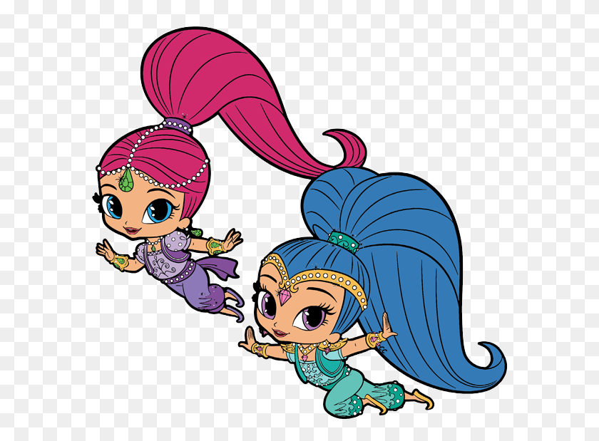 584x559 Shimmer And Shine Vector - Shimmer PNG