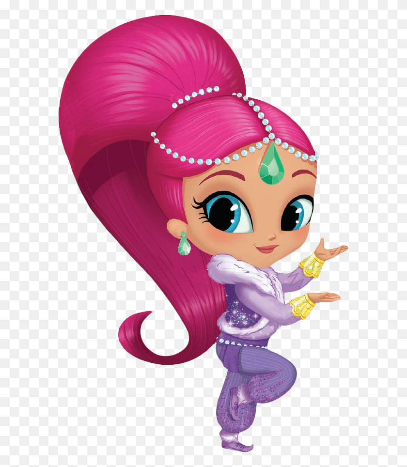 600x904 Shimmer Dancing Transparent Png - Shimmer And Shine Clipart