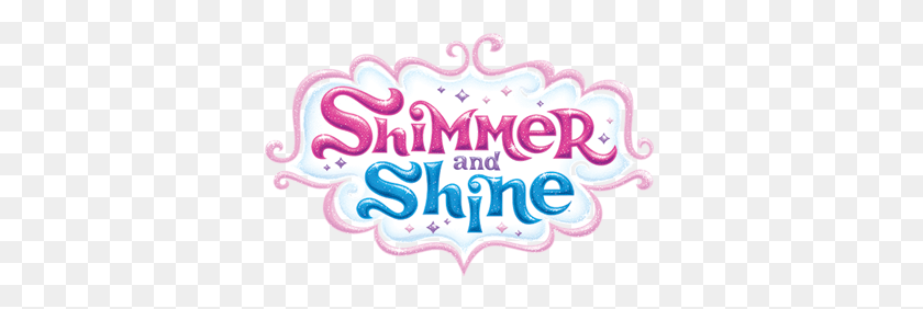 417x222 Shimmer Shine Contraste - Shimmer And Shine Clipart