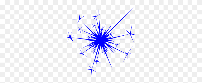 298x285 Shine Blue Clip Art - Shining Star Clip Art