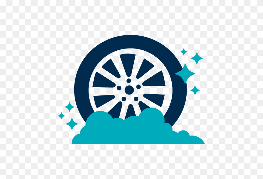 512x512 Shining Car Tire Icon - Tire PNG