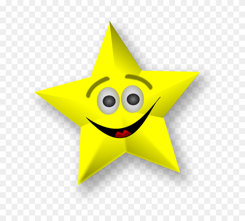 700x699 Shining Star Cartoon Animated Shooting Star Clip Art Stars - Shining Star Clip Art