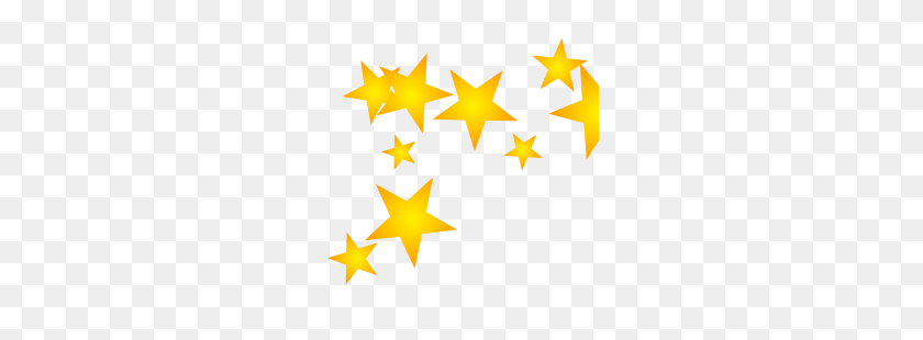 250x250 Estrellas Brillantes Clipart Patriótico - Patriótico Bunting Clipart