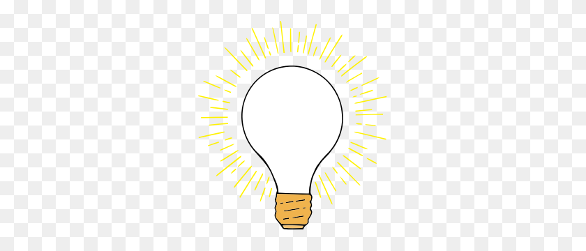 271x300 Shining The Light On Ge's New Product - Edison Bulb Clipart