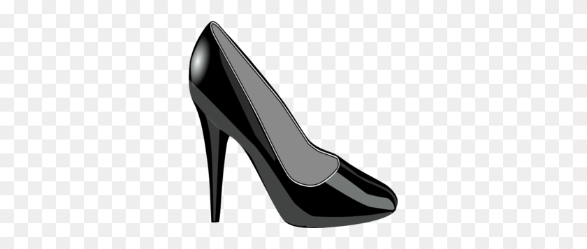 299x297 Shiny Shoe For My Sister Clip Art - Womens Shoes Clipart