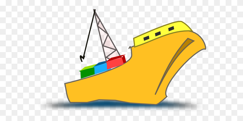 600x358 Ship Clipart, Suggestions For Ship Clipart, Download Ship Clipart - Barge Clipart