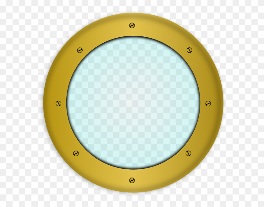 600x600 Ship Porthole Clip Art - Porthole Clipart