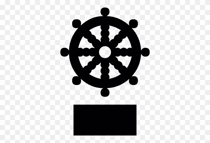 512x512 Ship, Ship Wheel, Transport, Captains Wheel, Ship Control - Ship Wheel PNG
