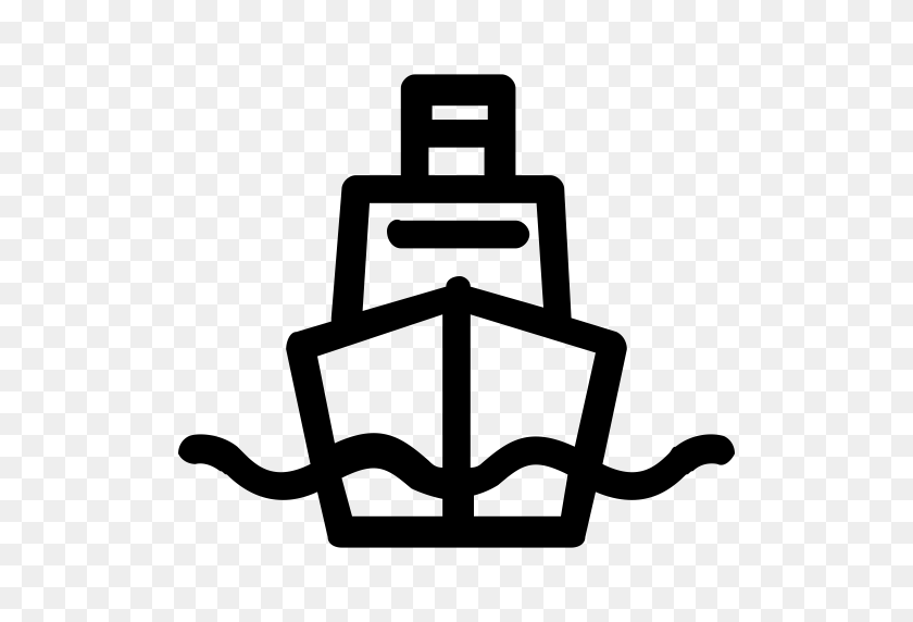 512x512 Корабль, Доставка, Значок Парохода В Png И Векторном Формате Бесплатно - Steamboat Clipart