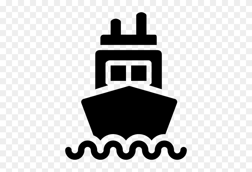 512x512 Ship, Steamboat, Steamship Icon With Png And Vector Format - Steamship Clipart