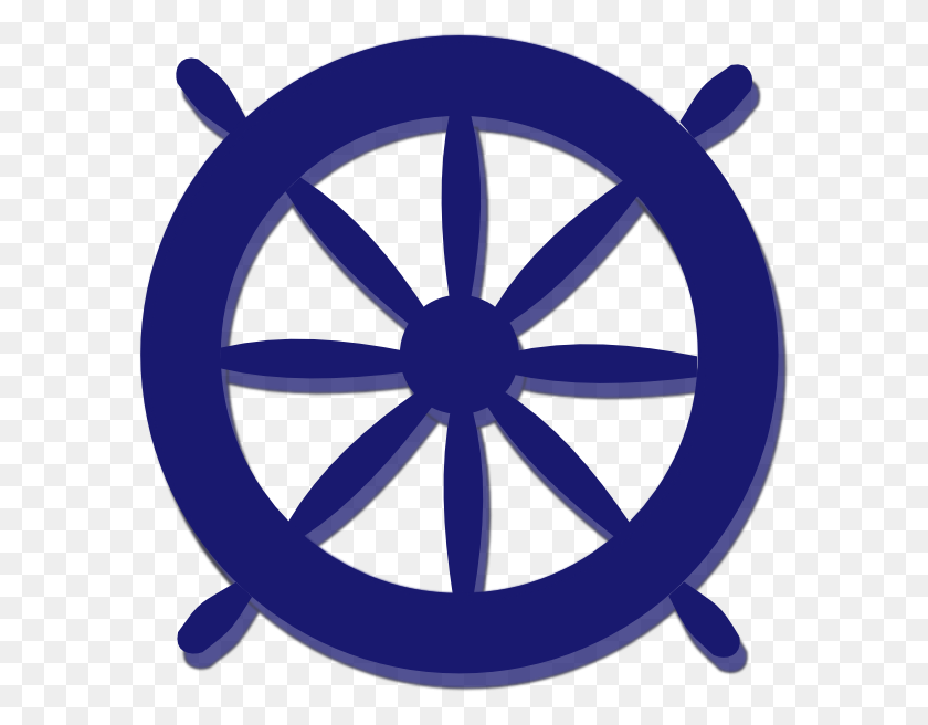 588x596 Ship Wheel Clip Arts Download - Ship Wheel PNG