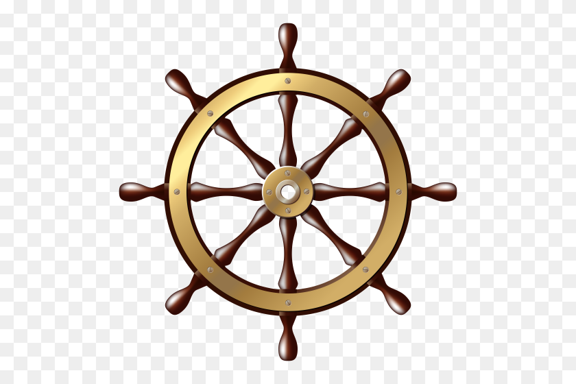 500x500 Ship Wheel Png Clip Art Ggggg Ship Wheel, Old Wooden - Wood Clipart Background