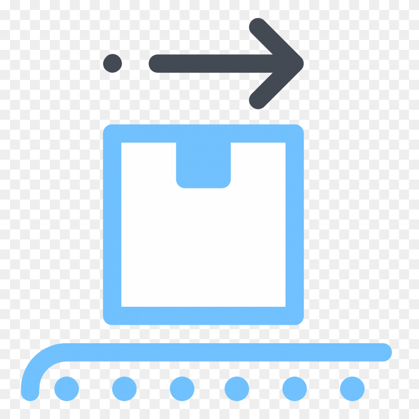 1600x1600 Shipping Centre Loading Belt Icon - Loading PNG