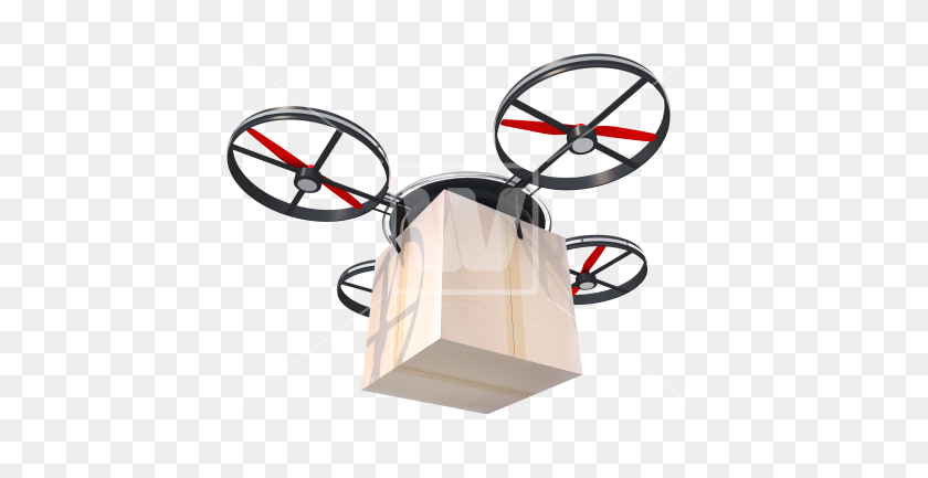 550x373 Shipping Drone Png - Drone PNG