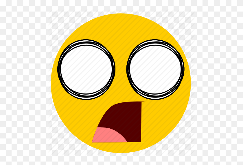 512x512 Shock, Shocked, Surprise, Surprised Icon - Shock Emoji PNG
