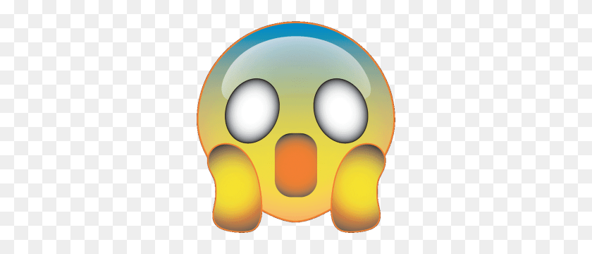 282x300 Shocked Face Emoji Png - Shocked PNG