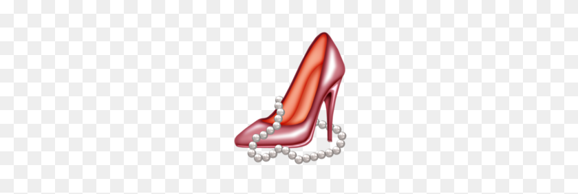 222x222 Shoe And Pearls Clip Art - Pearl Clipart