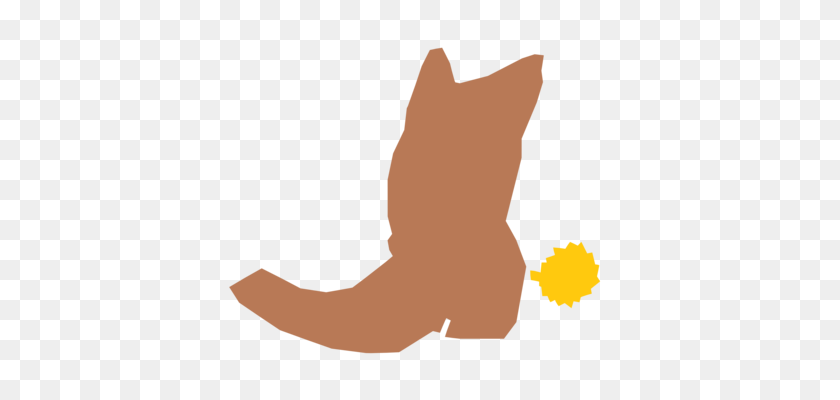 418x340 Shoe Cat Cowboy Boot - Cat In The Hat Clip Art Free