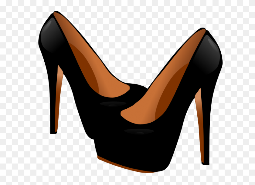 800x566 Zapato Clipart De Mujer Zapato - Tacón Alto De Imágenes Prediseñadas