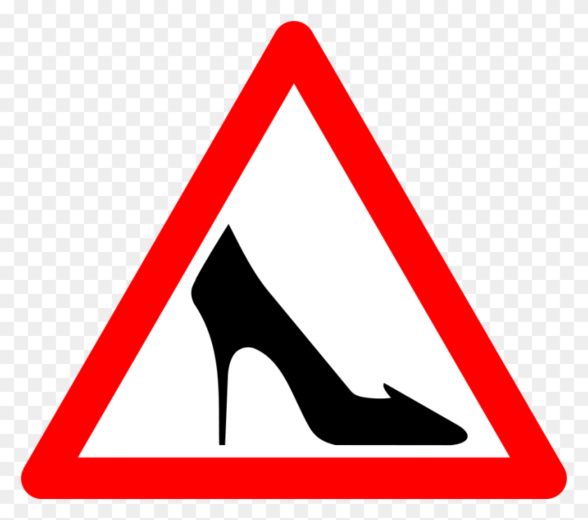 900x789 Shoe Traffic Sign Png Clip Arts For Web - Sold Sign Clipart