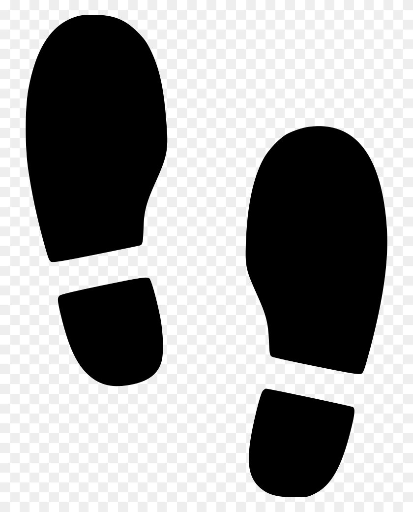 736x980 Shoes Foot Step Footsteps Png Icon Free Download - Footsteps PNG