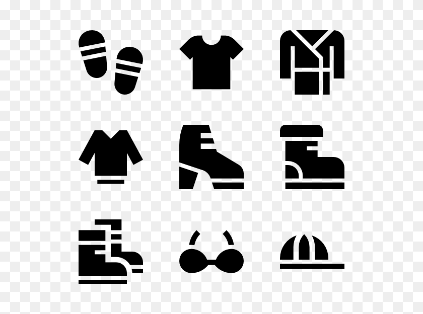 600x564 Shoes Icons - Shoe Print PNG