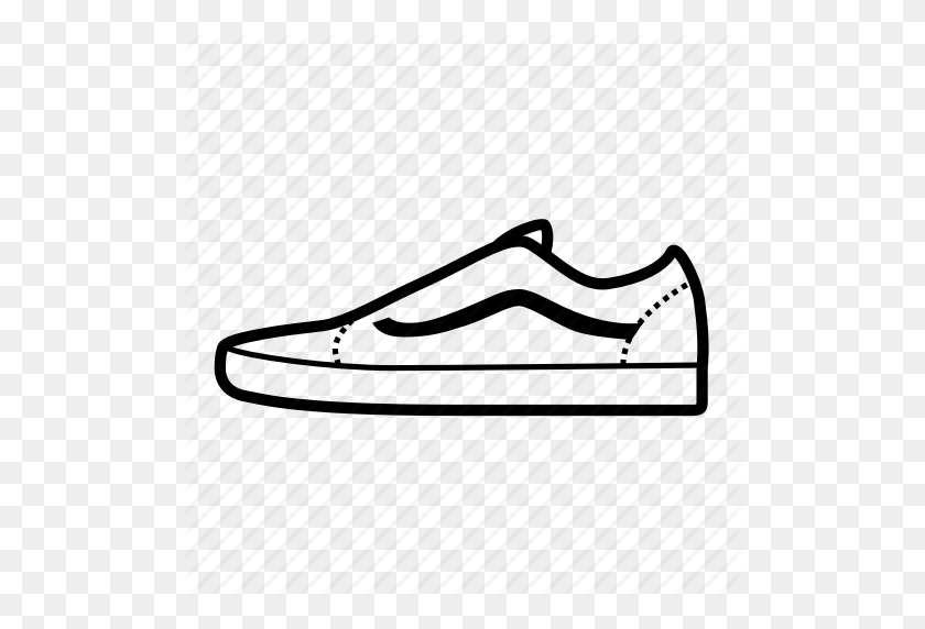 512x512 Shoes, Skater, Sneakers, Trainers, Vans Icon - Vans PNG