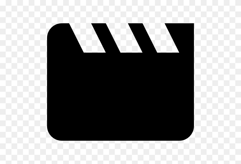 512x512 Shooting, Movie, Cinema, Film Slate, Film, Clapperboard, Clapboard - Movie Clapboard Clipart