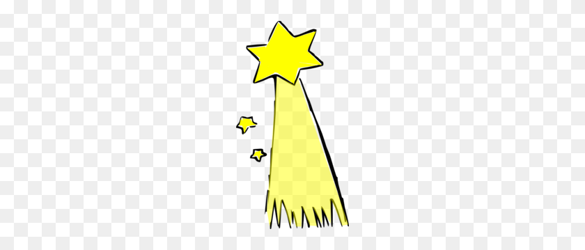 162x299 Shooting Star - Meteor Clipart