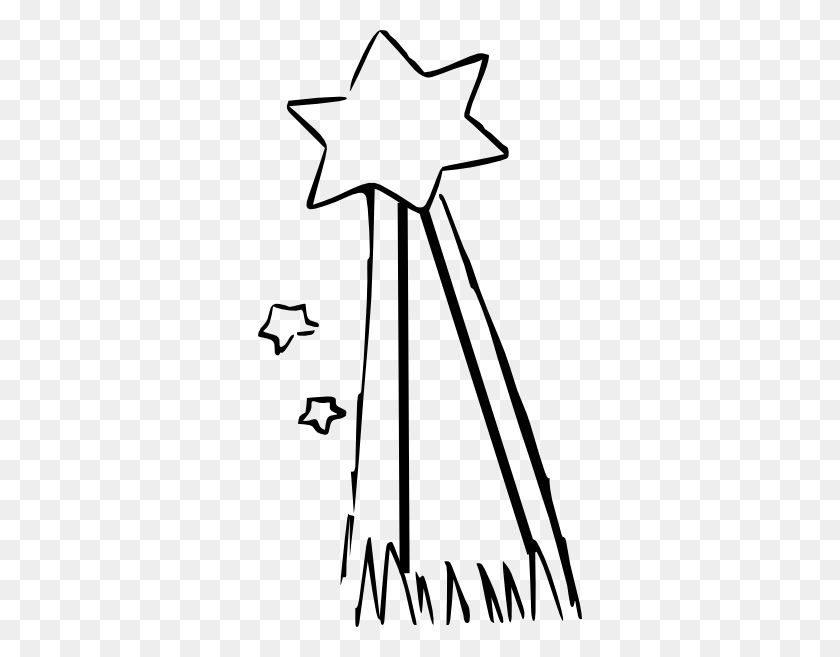 324x597 Shooting Star Clip Art - Falling Star Clipart