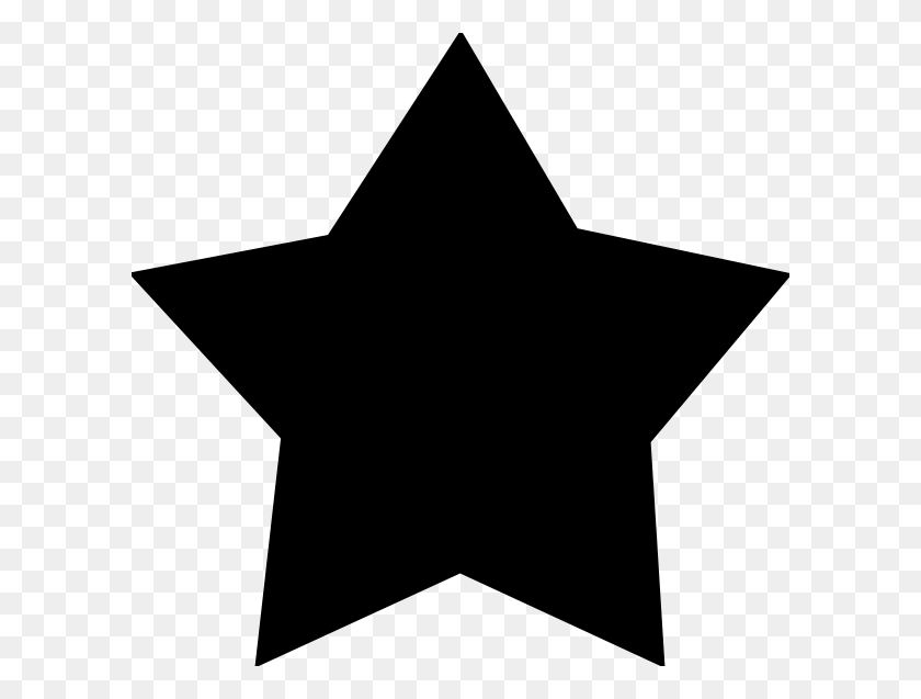 600x577 Падающая Звезда Черно-Белый Клипарт - Падающая Звезда Клипарт Черно-Белый